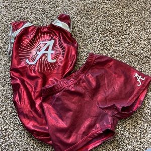 Gymnastics leotard Alabama roll tide size large